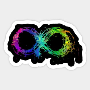 The Infinite Mess Sticker